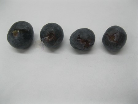 Collapsed berries